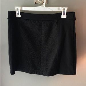 American eagle black mini skirt size 10